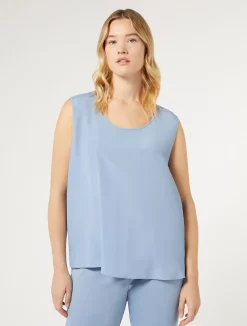 Top in acetato e seta*Marina Rinaldi Discount
