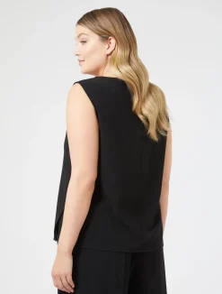 Top in cady triacetato*Marina Rinaldi Clearance