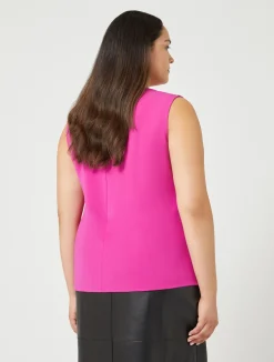 Top in cady triacetato*Marina Rinaldi Hot