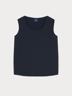 Top in crêpe de Chine di misto seta*Marina Rinaldi Outlet