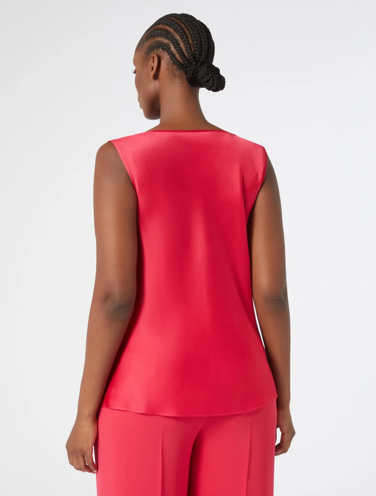 Top in crêpe envers satin*Marina Rinaldi Hot