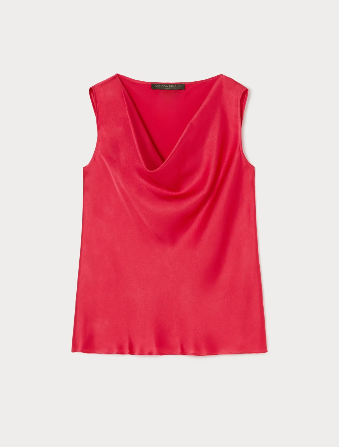 Top in crêpe envers satin*Marina Rinaldi Hot