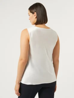 Top in crêpe envers satin*Marina Rinaldi Outlet