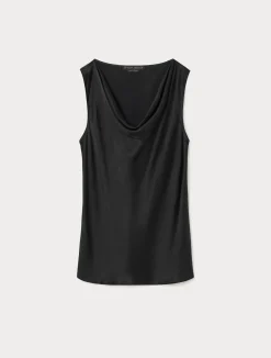 Top in crêpe envers satin*Marina Rinaldi Discount