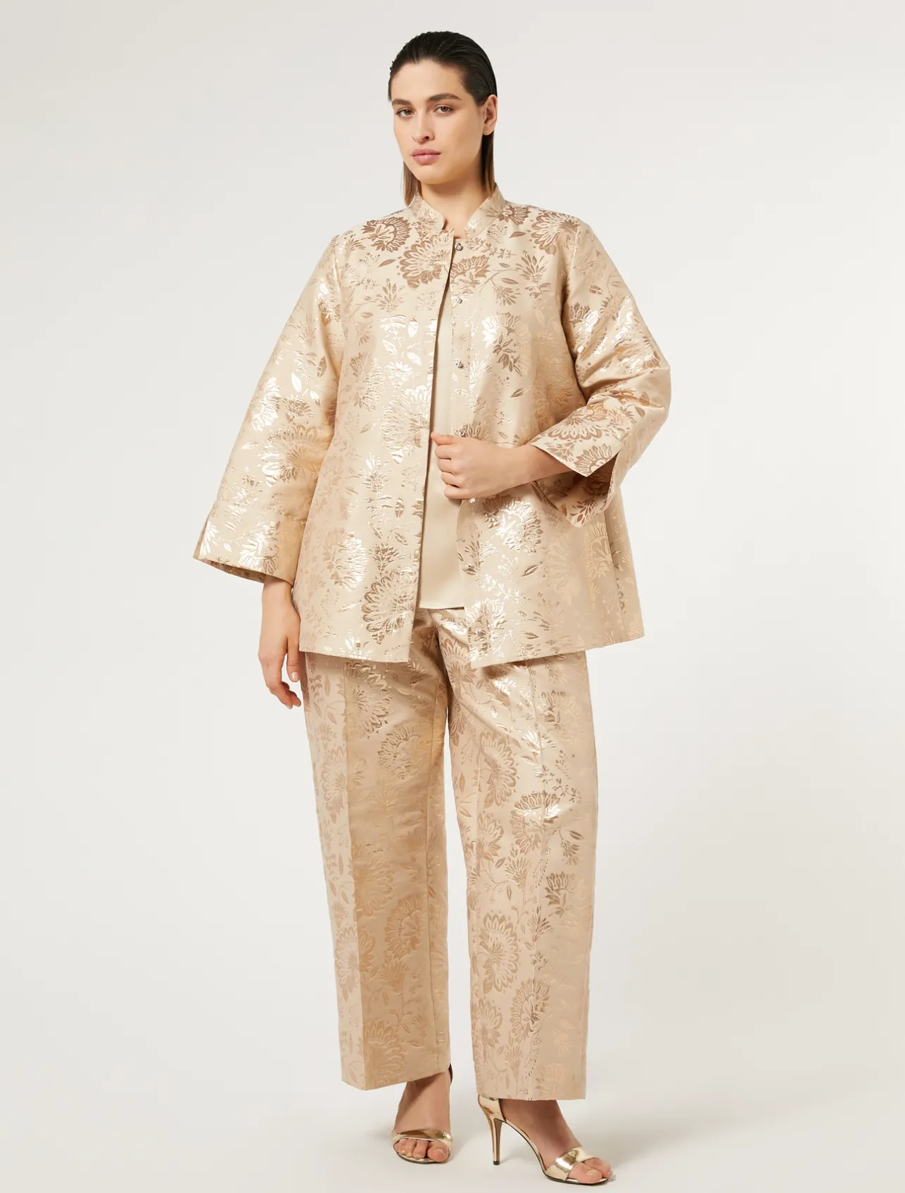 Top in crêpe envers satin*Marina Rinaldi Clearance
