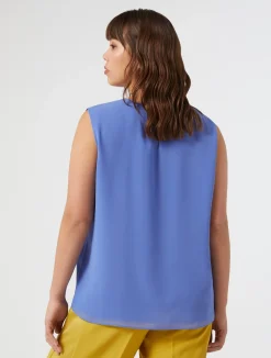 Top in georgette*Marina Rinaldi Hot