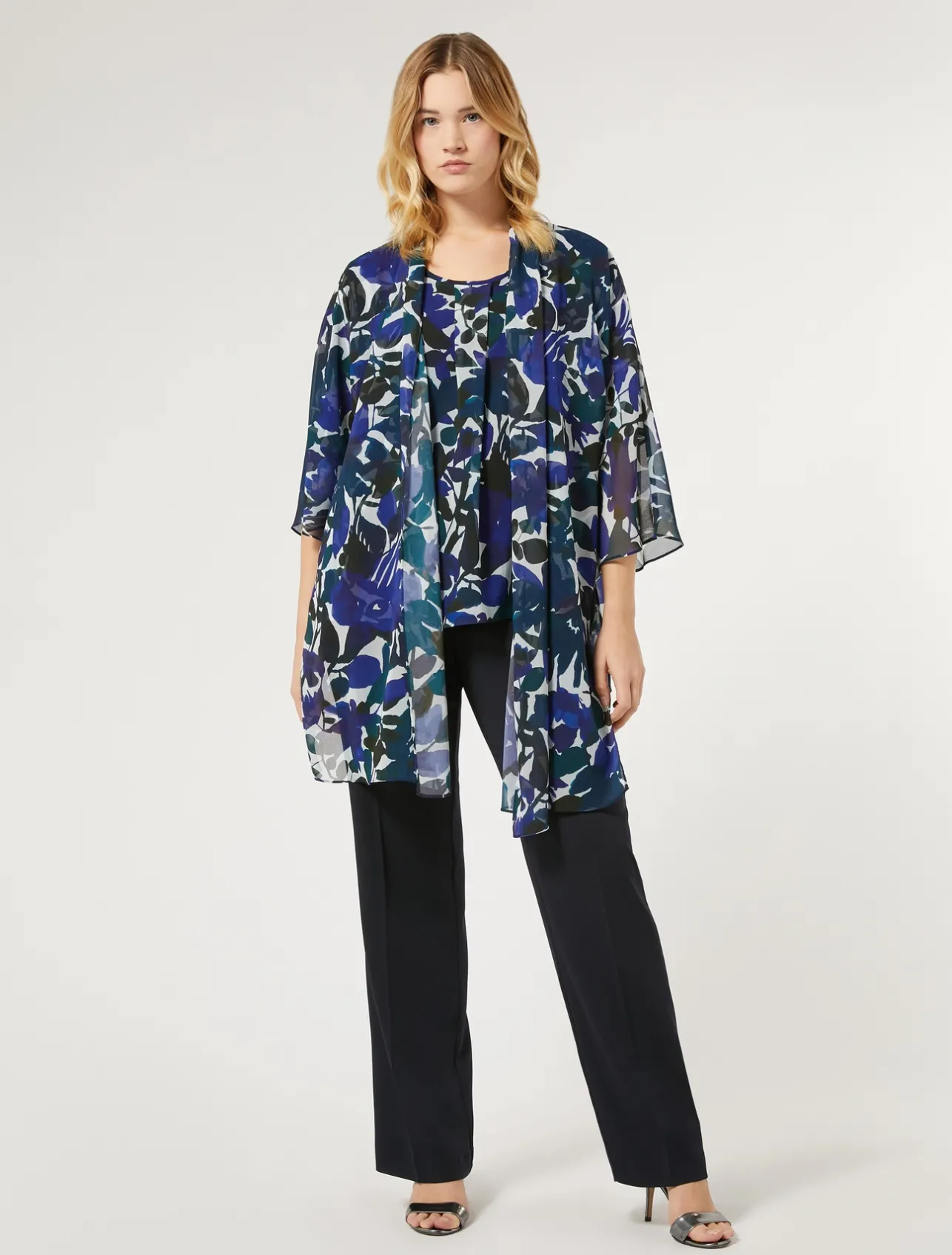 Top in georgette*Marina Rinaldi Sale
