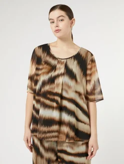 Top in georgette*Marina Rinaldi Fashion