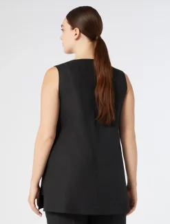 Top in lino*Marina Rinaldi Discount