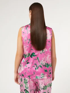 Top in satin*Marina Rinaldi Online