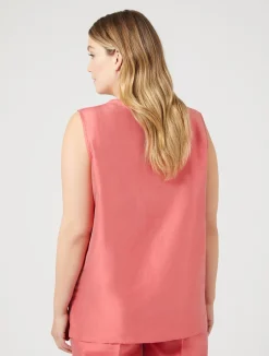 Top in shantung leggero*Marina Rinaldi Hot