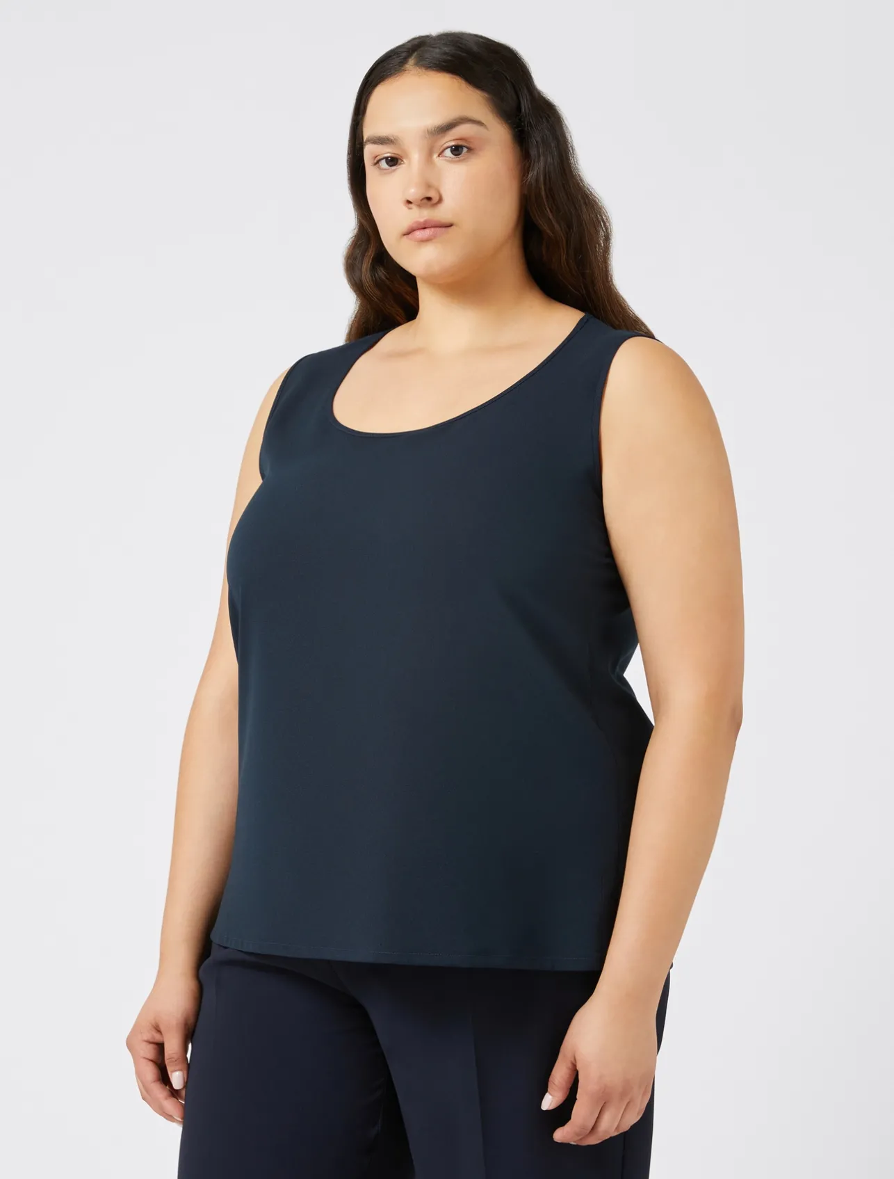 Top in tessuto fluido*Marina Rinaldi Hot