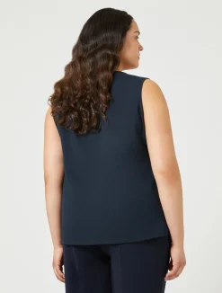 Top in tessuto fluido*Marina Rinaldi Hot