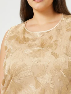 Top in tulle ricamato*Marina Rinaldi Sale