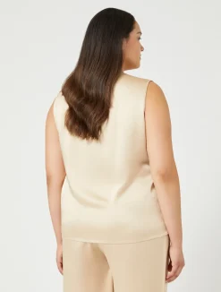 Top in tulle ricamato*Marina Rinaldi Sale