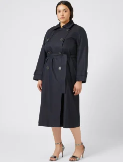 Trench impermeabile in misto cotone*Marina Rinaldi Hot