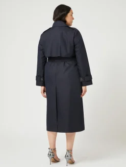 Trench impermeabile in misto cotone*Marina Rinaldi Hot