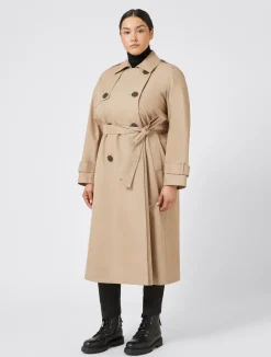 Trench impermeabile in misto cotone*Marina Rinaldi Hot
