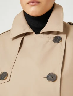 Trench impermeabile in misto cotone*Marina Rinaldi Hot