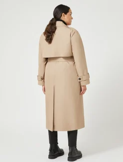 Trench impermeabile in misto cotone*Marina Rinaldi Hot