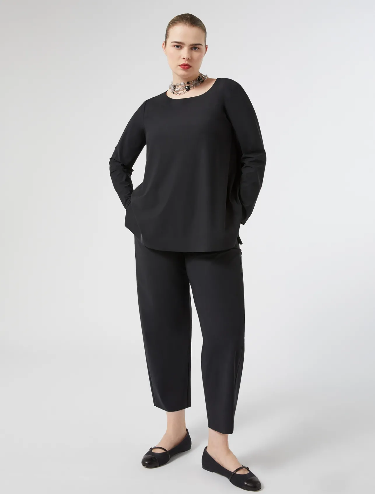 T-shirt in jersey*Marina Rinaldi Sale