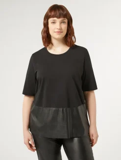 T-shirt in jersey*Marina Rinaldi Outlet