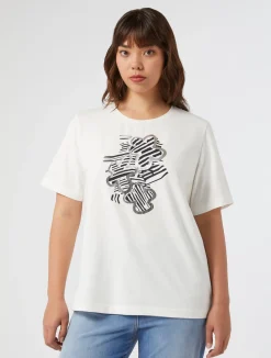 T-shirt in jersey con ricamo*Marina Rinaldi Fashion