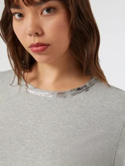 T-shirt in jersey con ricamo*Marina Rinaldi Best