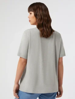 T-shirt in jersey con ricamo*Marina Rinaldi Best
