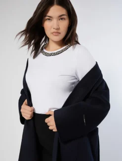 T-shirt in jersey con ricamo*Marina Rinaldi Fashion