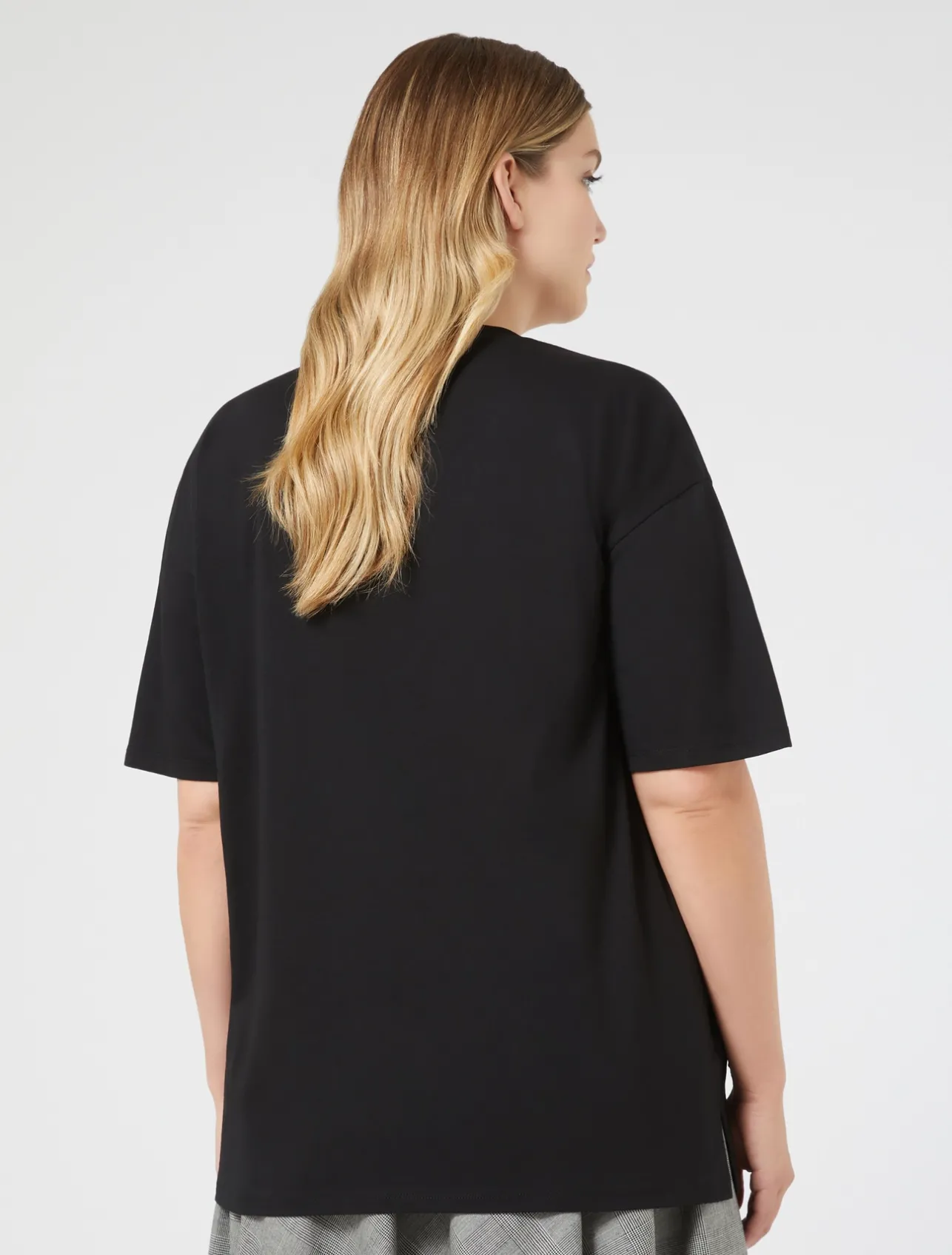 T-shirt in jersey con ricamo*Marina Rinaldi Discount