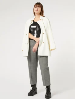 T-shirt in jersey con ricami*Marina Rinaldi Online