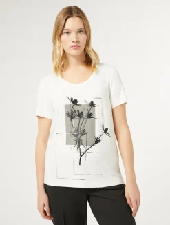 T-shirt in jersey con ricami*Marina Rinaldi Clearance