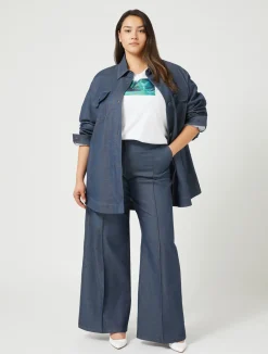 T-shirt in jersey con stampa*Marina Rinaldi New