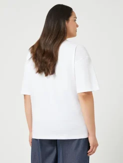 T-shirt in jersey con stampa*Marina Rinaldi Sale