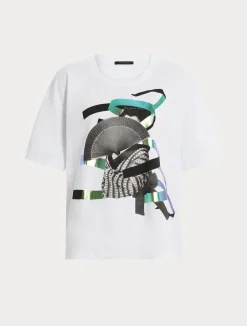T-shirt in jersey con stampa*Marina Rinaldi Sale