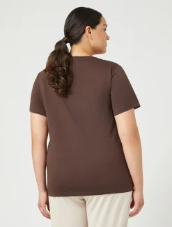 T-shirt in jersey con stampa*Marina Rinaldi Online