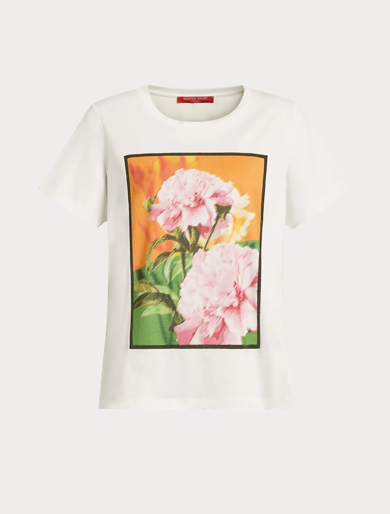 T-shirt in jersey con stampa*Marina Rinaldi Hot