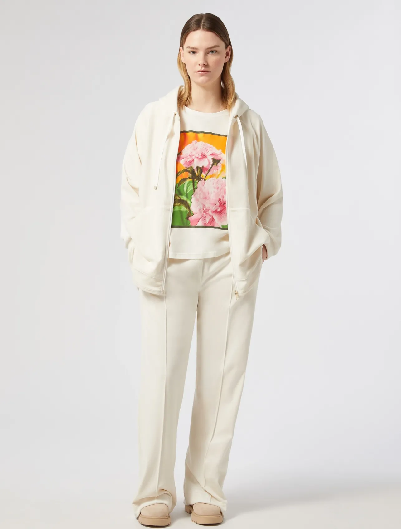 T-shirt in jersey con stampa*Marina Rinaldi Hot