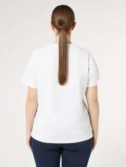 T-shirt in jersey con stampa*Marina Rinaldi Online