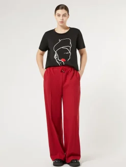T-shirt in jersey con stampa*Marina Rinaldi Fashion