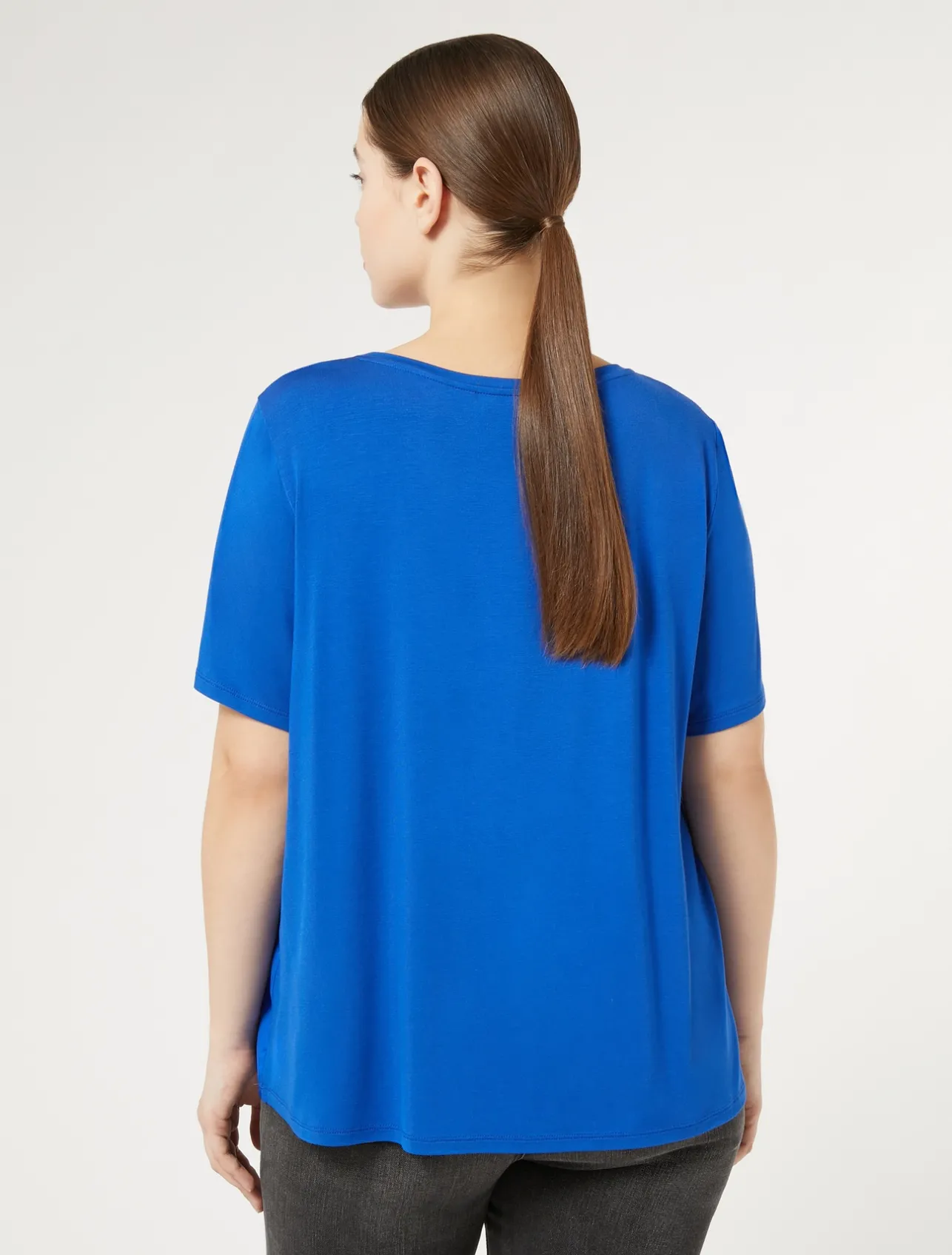 T-shirt in jersey con stampa*Marina Rinaldi Discount
