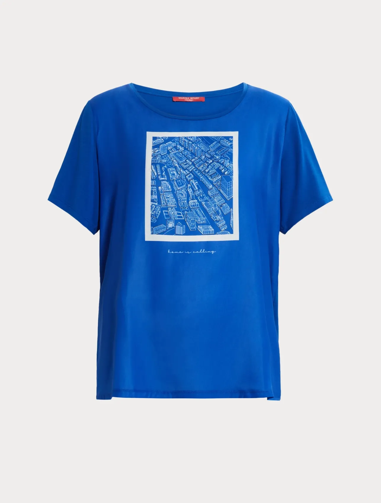 T-shirt in jersey con stampa*Marina Rinaldi Discount
