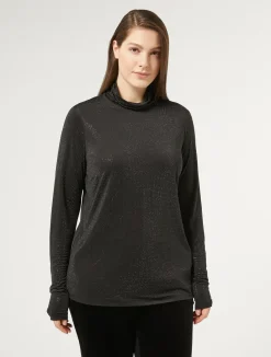 T-shirt in jersey con strass*Marina Rinaldi Hot