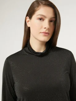 T-shirt in jersey con strass*Marina Rinaldi Hot