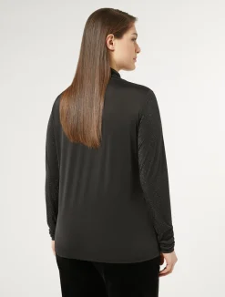 T-shirt in jersey con strass*Marina Rinaldi Hot