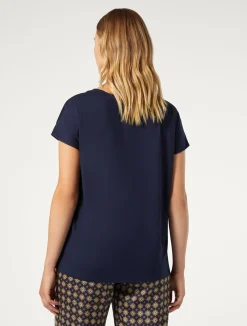 T-shirt in jersey crêpe*Marina Rinaldi Clearance