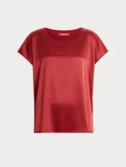 T-shirt in jersey crêpe*Marina Rinaldi Best