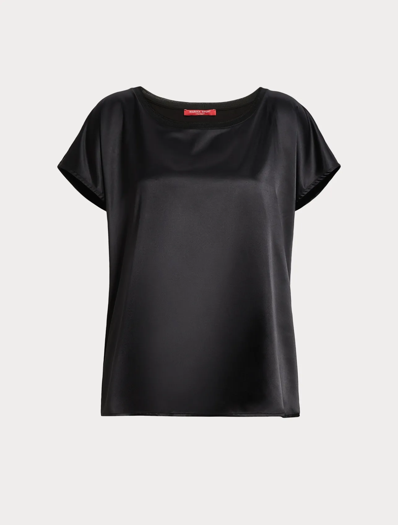 T-shirt in jersey crêpe*Marina Rinaldi Fashion