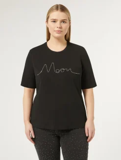 T-shirt in jersey di cotone stretch*Marina Rinaldi Best